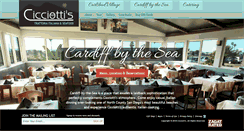 Desktop Screenshot of cicciottis.com